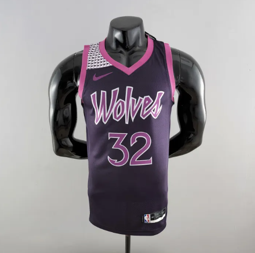 מינסוטה טימברוולבס גופייה סגולה גברים