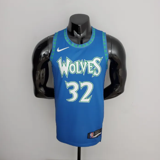 מינסוטה טימברוולבס גופייה כחולה גברים