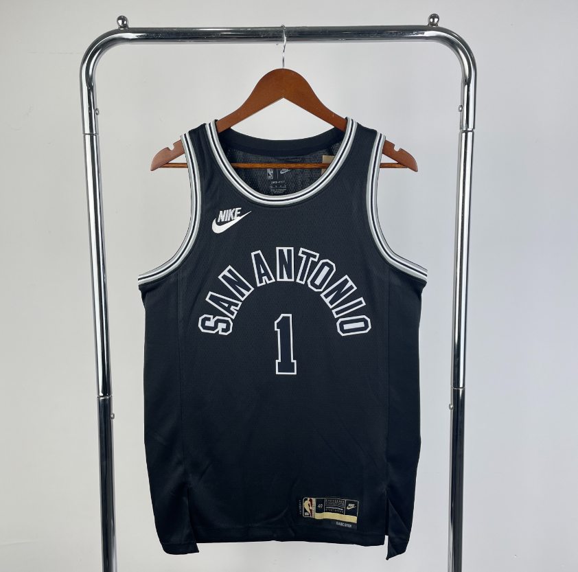 סאן אנטוניו גופיית סיטי אדישן שחורה גברים